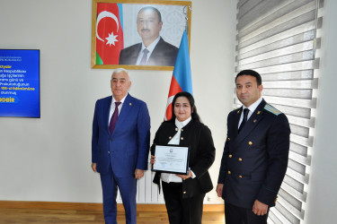 Pirallahıda  Prokurorluq işçilərinin peşə bayramı günü qeyd olunub