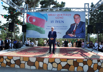 15 iyun-Milli Qurtuluş Günü münasibətilə təntənəli ümumrayon tədbiri keçirilmişdir