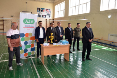 Ümummilli lider Heydər Əliyevin anadan olmasının 102-ci ildönümünə  həsr olunmuş qızlar arasında voleybol turniri keçirilib