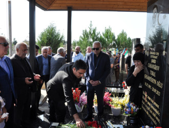 Antiterror əməliyyatları şəhidi Cahangirov Tural Qələmhüseyn oğlunun əziz xatirəsi yad edilib