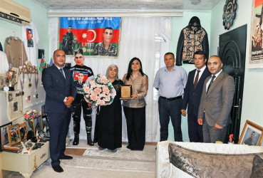 Pirallahı rayonunda şəhid ailələri ziyarət olunub