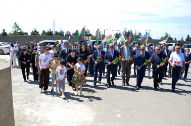 Pirallahı rayonunda şəhid Tural Cahangirovun doğum günü ehtiramla anılıb