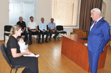 Pirallahı rayonunda səyyar qəbullar davam etdirilir