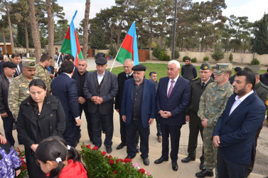 Şəhid baş leytenant Vüsal Babayevin əziz xatirəsinə həsr olunmuş anım tədbiri keçirilmişdir