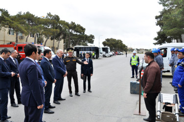 Ərazi mülki müdafiə qüvvələri ilə  xəbərdarlıq toplanış məşqi keçirildi