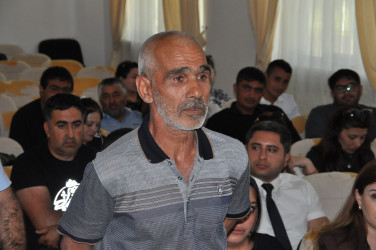 Gürgən qəsəbəsinin sakinləri ilə növbəti səyyar görüş keçirildi