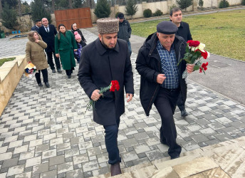 Vətən müharibəsi şəhidi baş leytenant Vüsal Babayevin doğum günü qeyd edildi