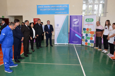Ümummilli lider Heydər Əliyevin anadan olmasının 102-ci ildönümünə  həsr olunmuş idman turniri keçirilib