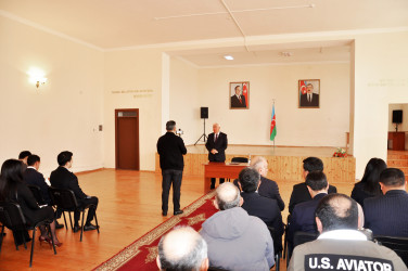 Pirallahı qəsəbəsinin sakinləri ilə növbəti səyyar görüş keçirildi