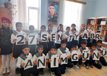 Təhsil və mədəniyyət müəssisələrində “27 Sentyabr – Anım Günü”  qeyd olunmuşdur