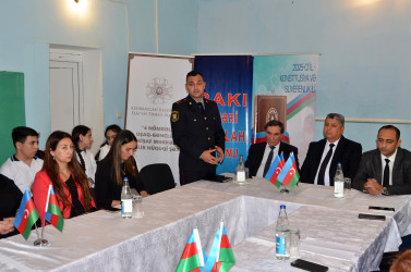 “Hüquqlarımızı tanıyaq: Konstitusiyada təhsil hüququ” mövzusunda tədbir keçirilib