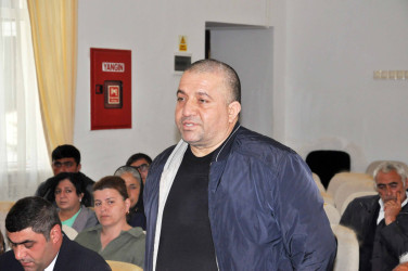 Gürgən qəsəbəsinin sakinləri ilə növbəti səyyar görüş keçirildi