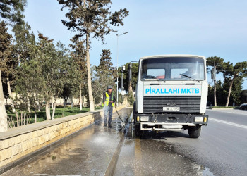 Pirallahı rayonunda iməcilik aksiyası keçirildi