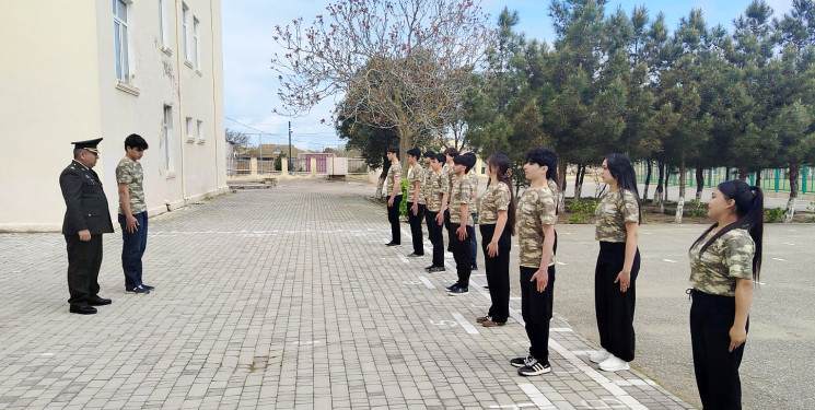 “Şahin” hərbi-idman oyunları üzrə rayon birinciliyi keçirilib