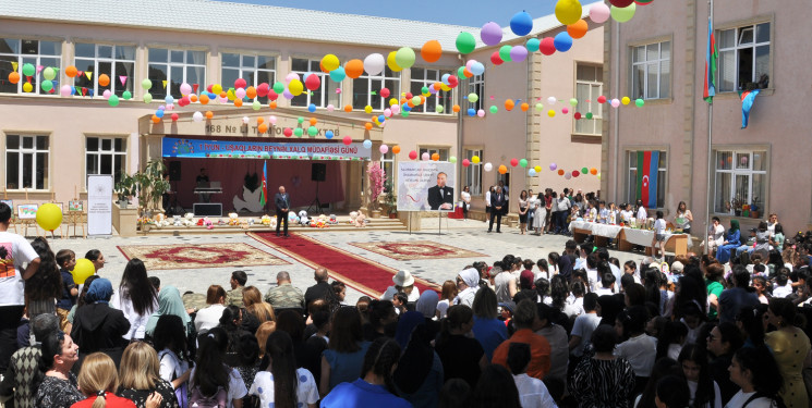 Pirallahı rayonunda “Heydər Əliyev İli” çərçivəsində “Uşaqlar bizim gələcəyimizdir” mövzusunda Uşaq Yaradıcılıq Festivalı keçirildi
