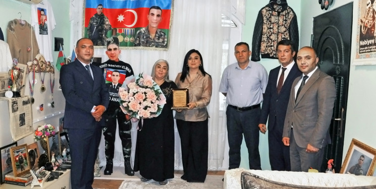 Pirallahı rayonunda şəhid ailələri ziyarət olunub