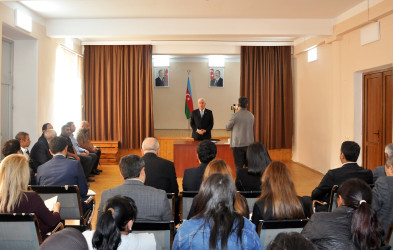 Pirallahı rayonunda səyyar qəbullar davam etdirilir