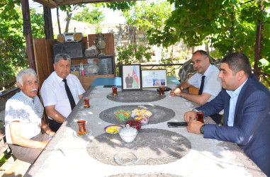 Pirallahı rayonunda yaşlı nəslin nümayəndələri diqqət və qayğı ilə əhatə olunurlar