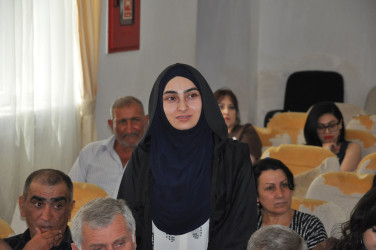 Gürgən qəsəbəsinin sakinləri ilə növbəti səyyar görüş keçirildi