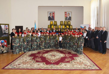 Şəhid Cahangirov Tural Qələmhüseyn oğlunun xatirəsinə həsr olunmuş anım tədbiri keçirildi