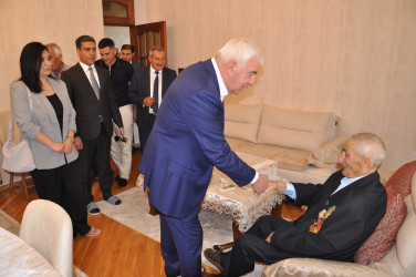 Pirallahı rayonunda yaşlı nəslin nümayəndələri diqqət və qayğı ilə əhatə olunurlar