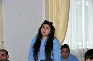 Gürgən qəsəbəsinin sakinləri ilə növbəti səyyar görüş keçirildi