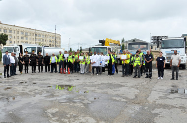 Pirallahı rayonunda mülki müdafiə məşqi keçirilib