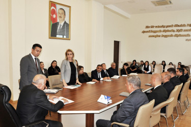 Rəqəmsal xidmətlərdən və “Mygov” platformasından istifadənin  təşviqi ilə bağlı maarifləndirmə tədbiri keçirilib