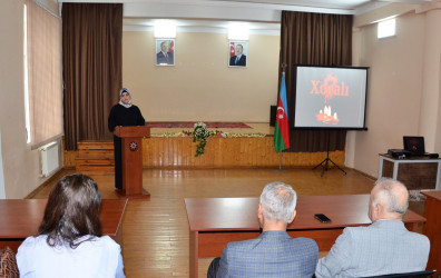 Pirallahı rayonunda Xocalı Soyqırımının 34-cü ildönümünə həsr olunmuş anım tədbiri keçirildi