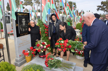 Şəhid baş leytenant Vüsal Babayevin əziz xatirəsinə həsr olunmuş anım tədbiri keçirilmişdir