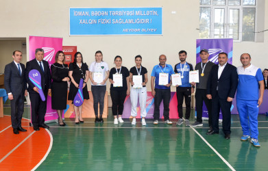 Pirallahıda  badminton üzrə rayon birinciliyi keçirilmişdir