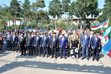 15 iyun-Milli Qurtuluş Günü münasibətilə təntənəli ümumrayon tədbiri keçirilmişdir
