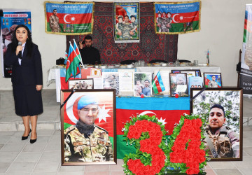 Pirallahı rayonunda şəhid Tural Cahangirovun doğum günü anıldı