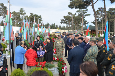 Şəhid baş leytenant Vüsal Babayevin əziz xatirəsinə həsr olunmuş anım tədbiri keçirilmişdir