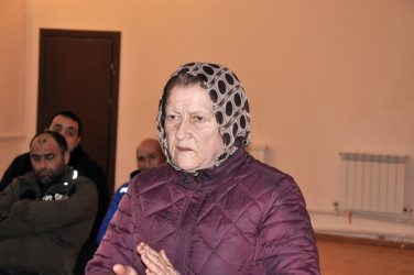 Pirallahı qəsəbəsinin sakinləri ilə növbəti səyyar görüş keçirildi