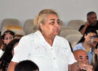 Gürgən qəsəbəsinin sakinləri ilə növbəti səyyar görüş keçirildi