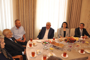 Pirallahı rayonunda yaşlı nəslin nümayəndələri diqqət və qayğı ilə əhatə olunurlar